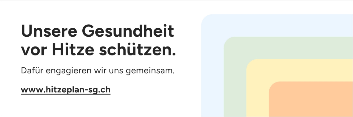 Hitzeplan Kanton St.Gallen